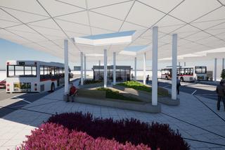 Wstępna wizualizacja projektu centrum przesiadkowego w Koninie