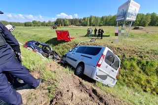 Tragedia na Mazowszu. 95-latek zginął w wypadku. Cztery osoby ranne, w tym dwie nastolatki