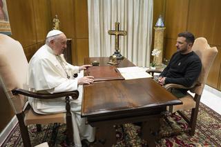 Tak wyglądała wizyta Zełenskiego u papieża Franciszka! Prezenty mówią wiele