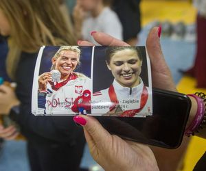 Spotkanie szablistek-olimpijek z kadetami Towarzystwa Miłosników Szermierki – Zagłębie