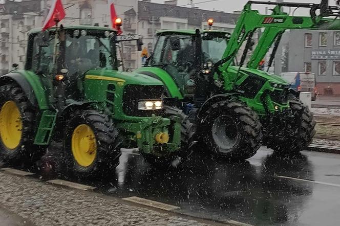 Protest rolników w Toruniu [9.02.2024]