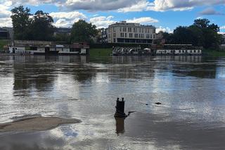 Fala kulminacyjna na Wiśle w Krakowie