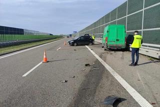 Sędziszów Małopolski. Kraksa na autostradzie A4