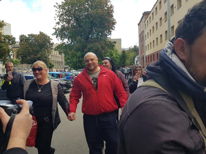 Arkadiusz Kraska na wolności