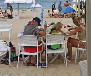 Marcin Moreczk jak  Adonis w Sopocie