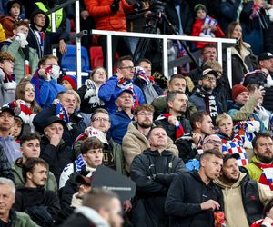 Kibice na meczu Górnik Zabrze - Legia Warszawa