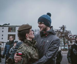 Przysięga wojskowa 2 LBOT w Puławach