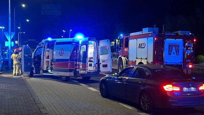 29.07.25 Starachowice. Wypadek na wiadukcie