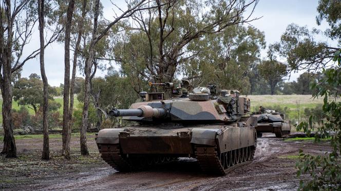 Australijskie czołgi M1A1 Abrams