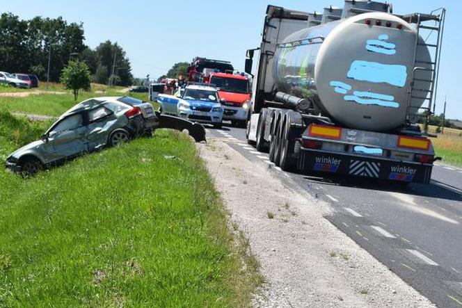 Wpadek w Atalinie. Dwie osoby trafiły do szpitala w Lipsku