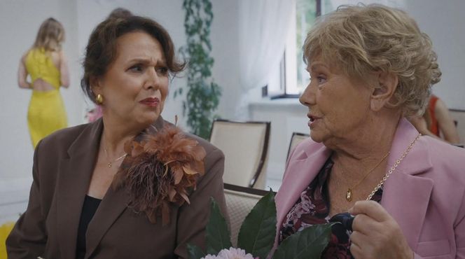 M jak miłość odc. 1890. Marysia (Małgorzata Pieńkowska), Barbara (Teresa Lipowska)