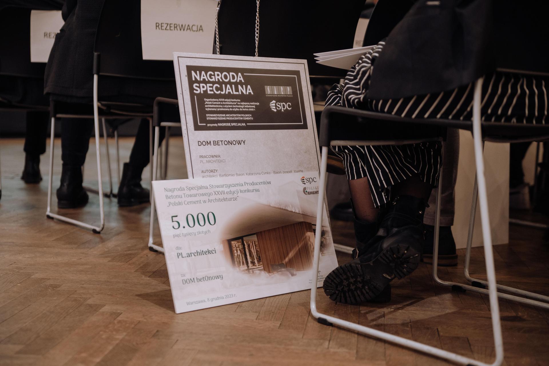 Uroczystę wręczenie Nagrody Honorowej SARP 2023