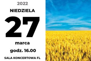 Koncert dedykowany Ukrainie w Filharmonii Lubelskiej