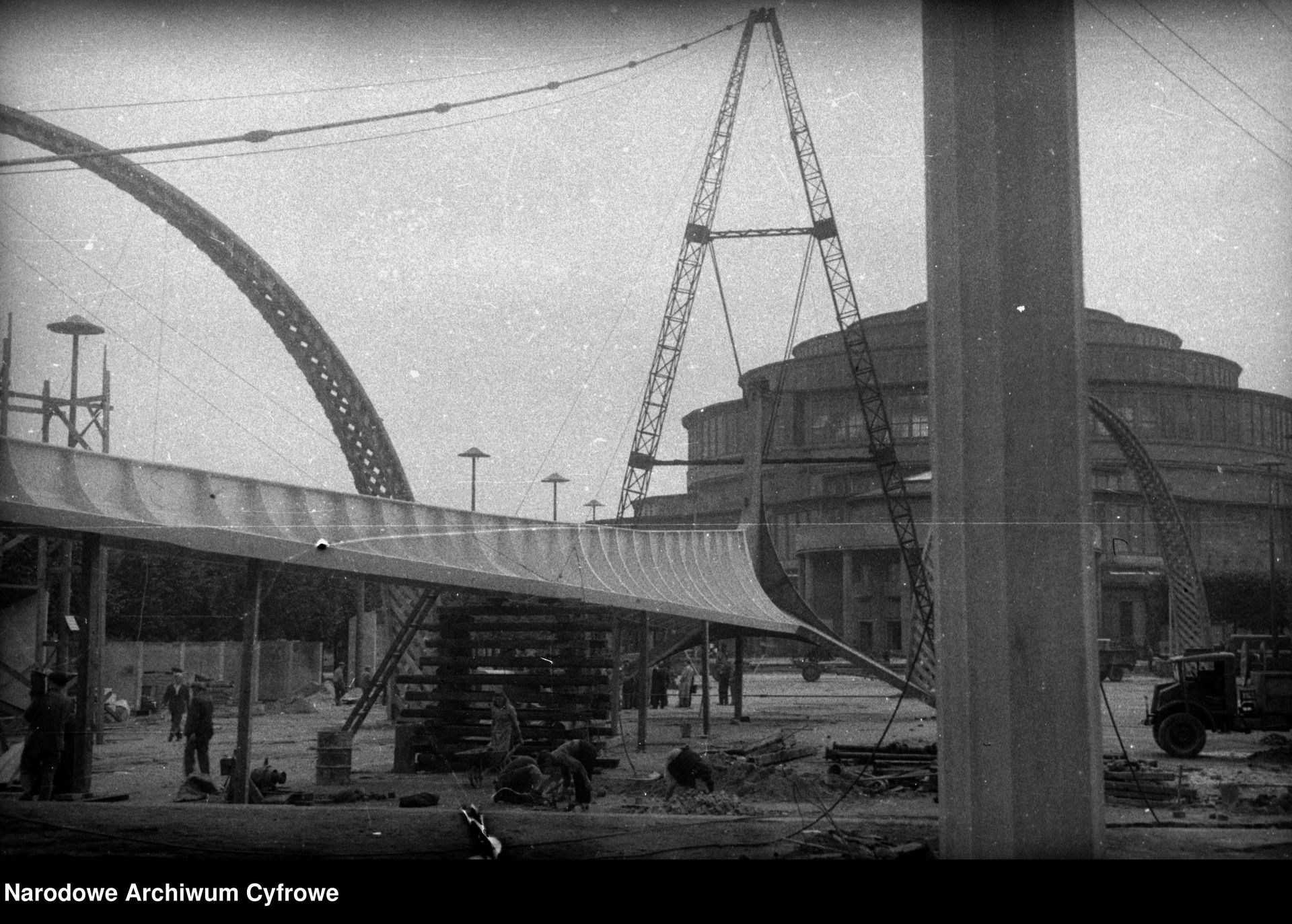 Budowa Hali Stulecia we Wrocławiu