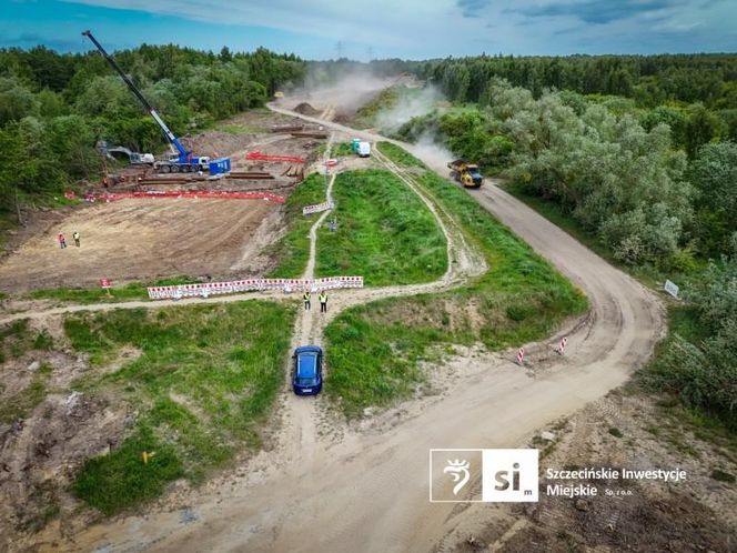 Budowa Trasy Północnej w Szczecinie