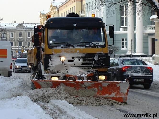 Pierwszy śnieg w Radomiu. Czy miasto jest gotowe do zimy?