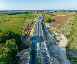 Obwodnica Łomży - plac budowy w sierpniu 2024