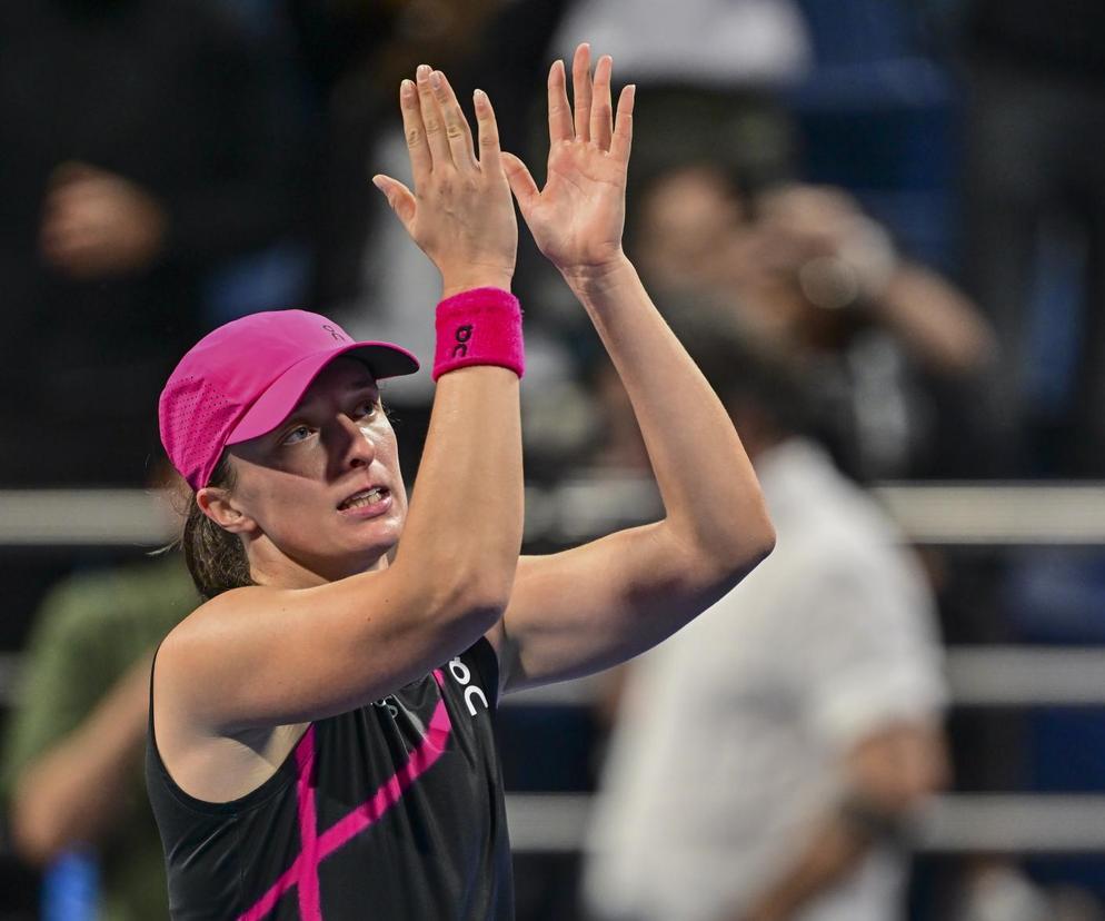 Turniej WTA w Dubaju. Iga Świątek wywalczyła awans