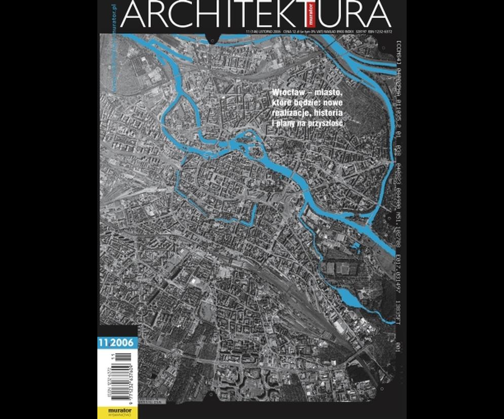 Okładka Miesięcznik Architektura 11/2006