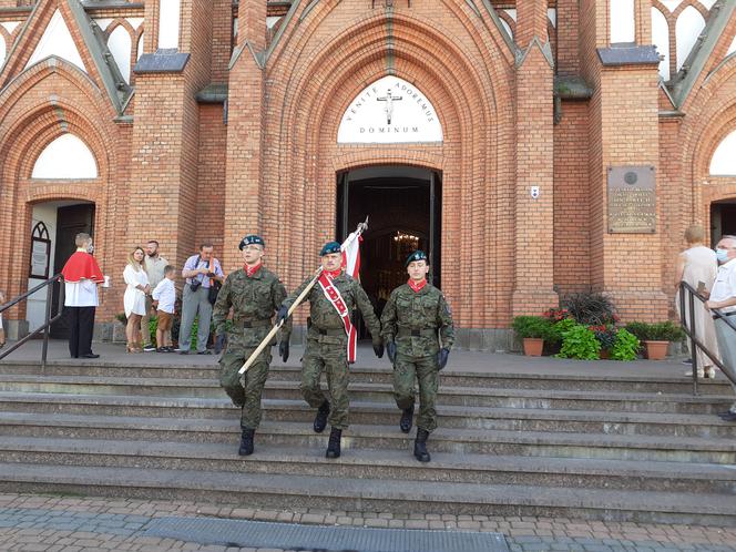 Odsłonięcie tablicy upamiętniającej 100-lecie Cudu nad Wisłą