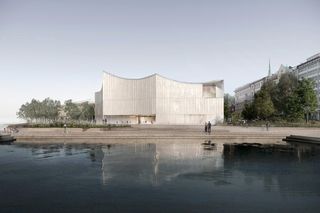 City, sky and sea. Propozycja konkursowa Muzeum Architektury i Designu w Helsinkach