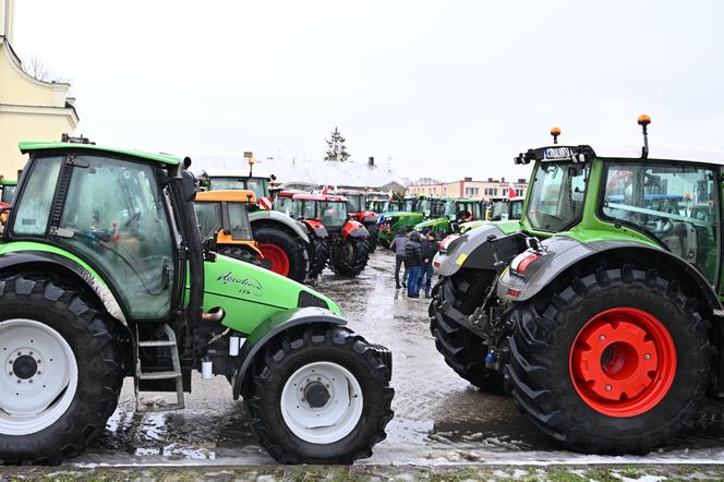 Protest rolników w Zbuczynie