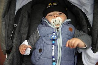 Łukaszek zbiera na nową rączke