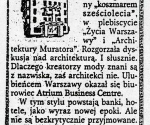 Spacerkiem po Warszawie, „Ekspres Wieczorny”, nr 16/1996, 19.01.1996