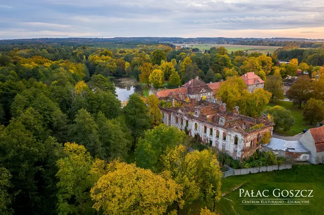 Nowa atrakcja na mapie Dolnego Śląska. Pałac Goszcz wygląda olśniewająco, a będzie jeszcze lepiej