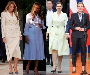 Pierwsze damy zadają szyku: Marta Nawrocka i Melania Trump