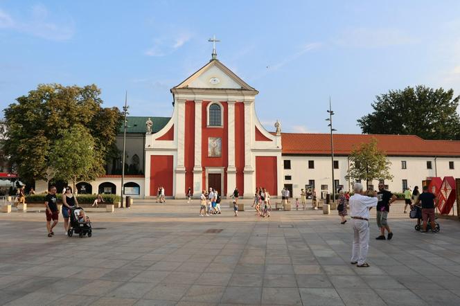 Sierpniowe weekendowe popołudnie w Lublinie