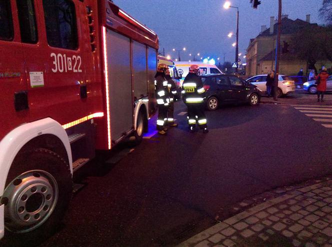 Wypadek w centrum Bydgoszczy