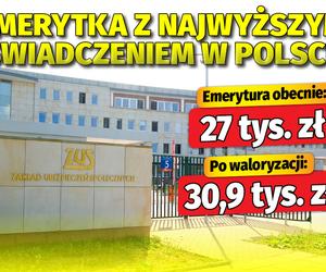 Waloryzacja najwyższych emerytury w Polsce
