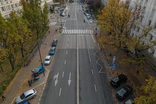 Ul. Krucza w Warszawie przed przebudową