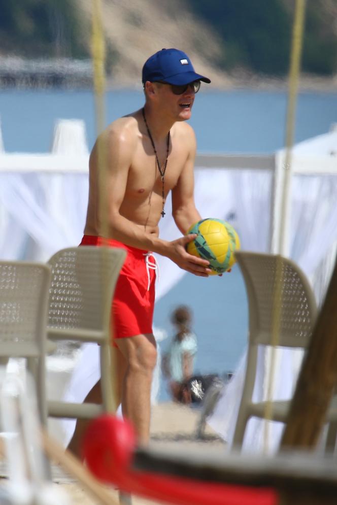 Marcin Moreczk jak  Adonis w Sopocie