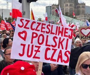 Hasła z Marszu Miliona Serc