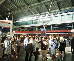 Drony nad Polską. Lotnisko Chopina