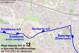 Zmiany w kursowaniu MZK w Zielonej Górze, styczeń 2023