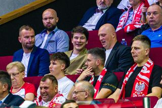 Gwiazdy na meczu Polska - Francja