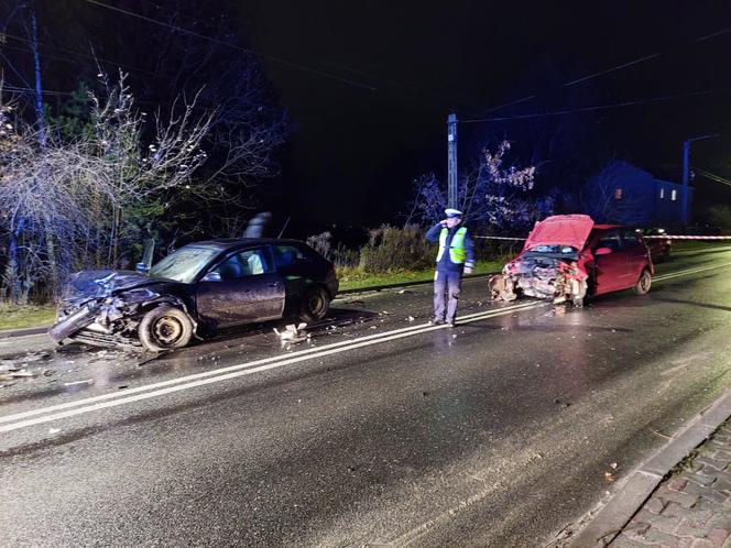 Wypadek Iłżecka 19.12.21 Starachowice