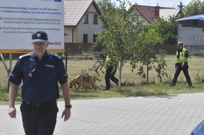 Do poszukiwań Dawidka zostały włączone specjalne psy niemieckiej policji