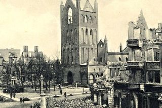 Ełk na zdjęciach z I wojny światowej. Miasto było całkowicie zniszczone