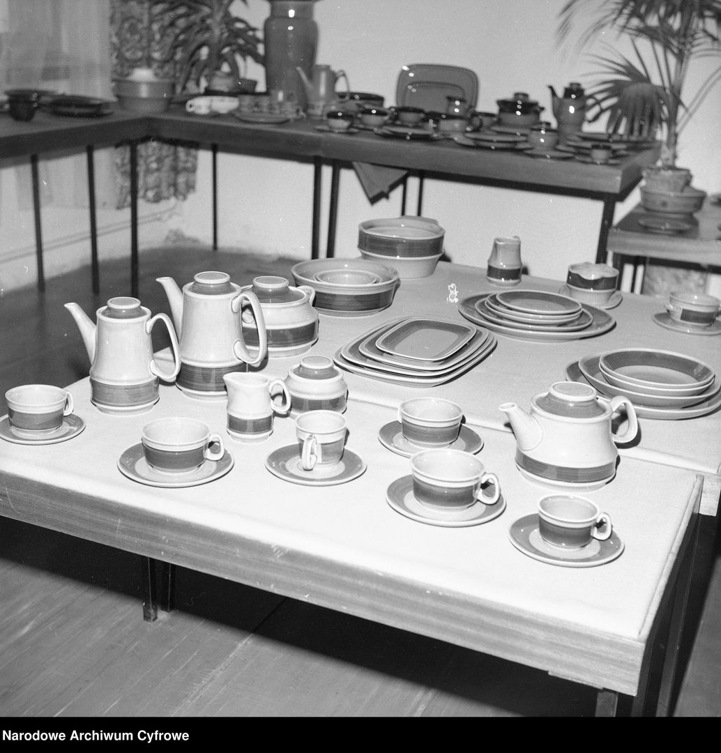 Archiwalne zdjęcia z zakładów porcelitu Pruszków, lata 1978 - 1979