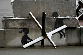 Banksy na Ukrainie