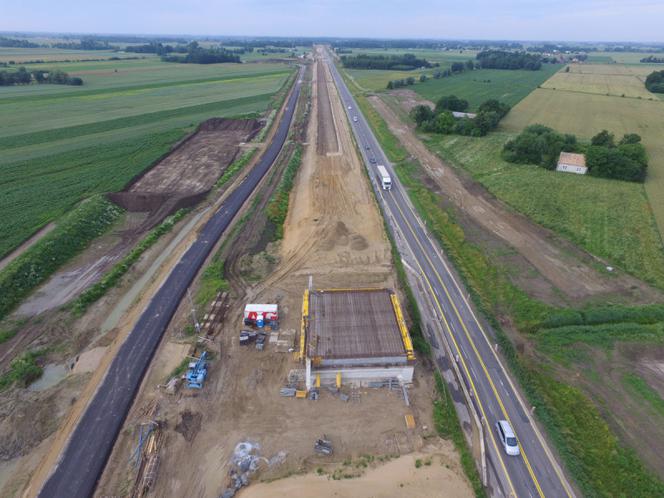 Budowa S7 Napierki - Płońsk. Uwaga na zmiany w organizacji ruchu [ZDJĘCIA]