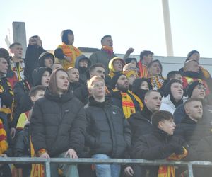 Korona Kielce - Motor Lublin. Kibice na Exbud Arenie