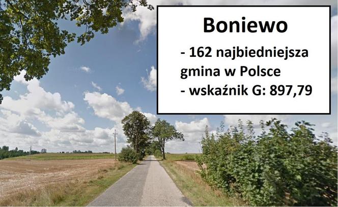 Które gminy w województwie kujawsko-pomorskim należą do najbiedniejszych w skali kraju?