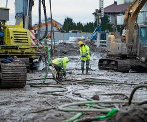 Prace na ostatnim, bemowskim odcinku linii metra M2