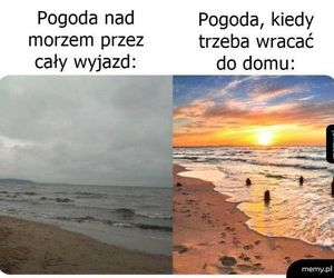 Najlepsze memy o wakacjach nad polskim morzem