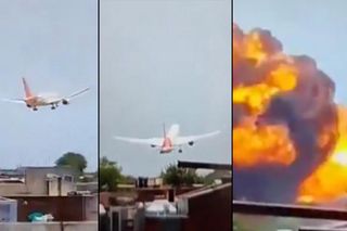Ujawnili nagranie 10 sekund przed tragedią. Tak rozbił się samolot w Indiach!
